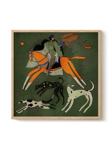 Enikő Eged - Night Ride | 50x50 cm