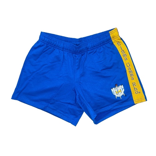 Sigma Gamma Rho Performance Shorts Blue | Medium