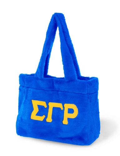 Sigma Gamma Rho Fur Tote Bag | Default Title