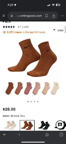 nike socks