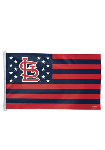 St Louis Cardinals 3x5 Stars and Stripes Red Silk Screen Grommet Flag