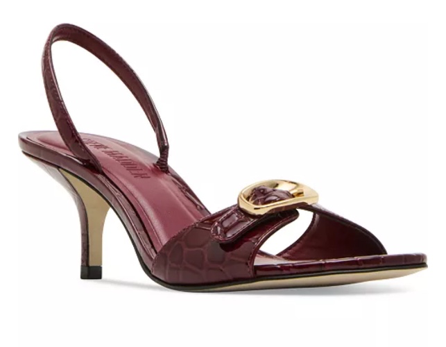 Women's Henrietta Kitten-Heel Dress Sandals