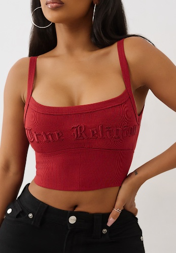 

REVERSIBLE RIBBED TANK TOP | True Religion

