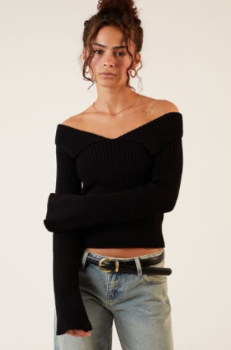 LA Hearts Lane Off-The-Shoulder Sweater | PacSun