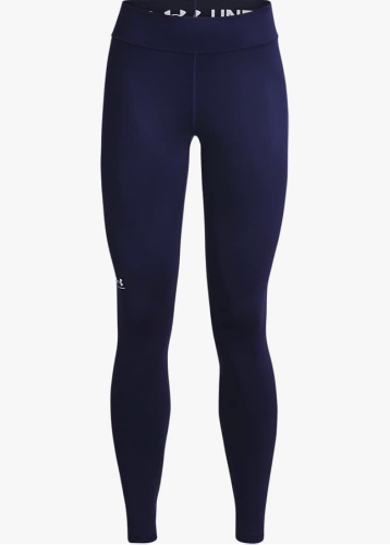 Under Armour Women's ColdGear Authentics Leggings - Midnight Navy (410)/White XX-Large