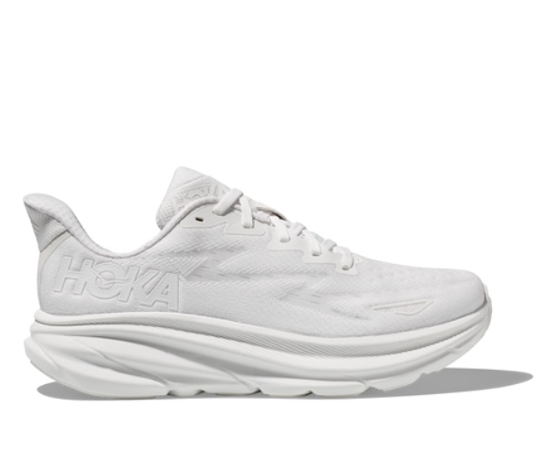 Hoka Women's Clifton 9  White/White