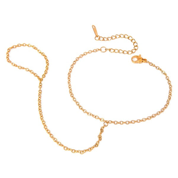 Jemima Plain Hand Chain | Default Title