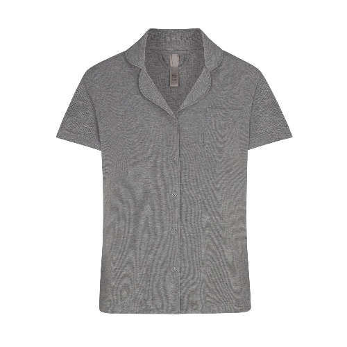 SOFT LOUNGE SHORT SLEEP SET | HEATHER GREY