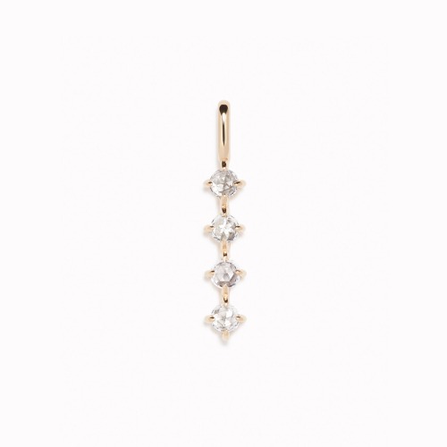 Diamond Drop Pendant 14k Gold | Default Title