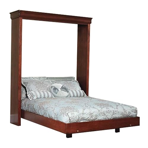 Queen Size Deluxe Murphy Bed Plans DIY Vertical Wall Bed Build your own