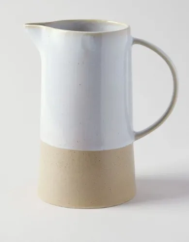 Australian House & Garden Esperance Wiped Edge Natural Large Jug in Sand | MYER