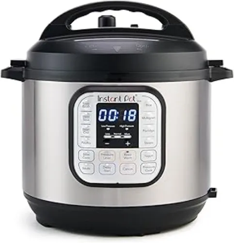 Instant Pot RIO, 7-in-1 Electric Multi-Cooker, Pressure Cooker, Slow Cooker, Rice Cooker, Steamer, Sauté, Yogurt Maker, & Warmer, Includes App With Over 800 Recipes, 6 Quart - 6 Quarts
