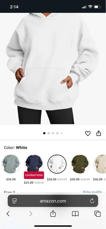 Trendy Queen Womens Oversized Hoodies Fleece Sweatshirts Fall Fashion 2025 Pullover Sweaters Winter Clothes - Black - Small