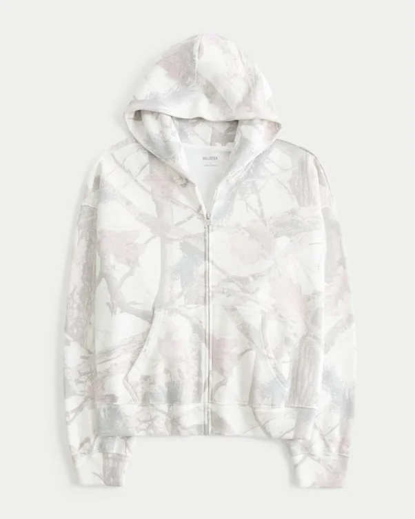 Oversized Zip-Up Hoodie