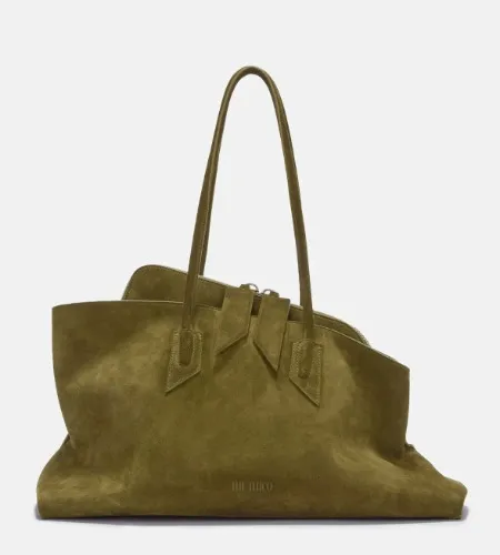 ''La Passeggiata Medium'' khaki top handle