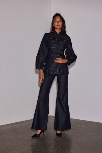 Florence Jacket in Indigo Denim | 20
