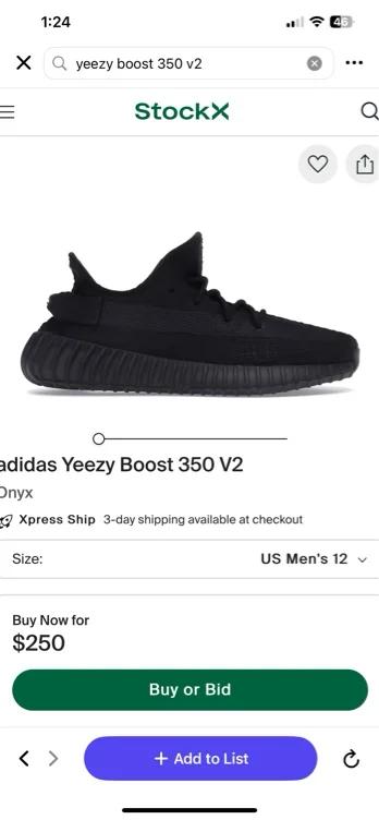 adidas Yeezy Boost 350 V2 Onyx