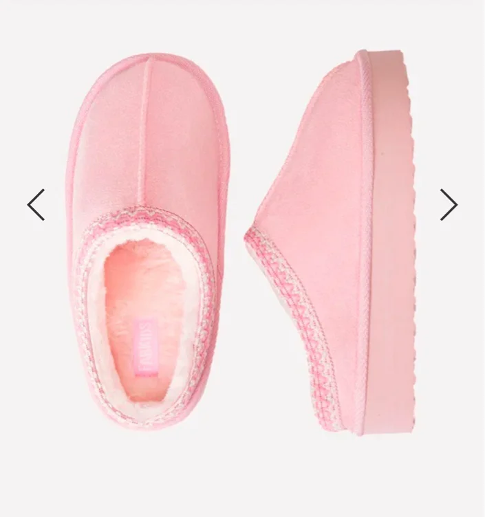 Platform Slip On Fuzzy🏵️