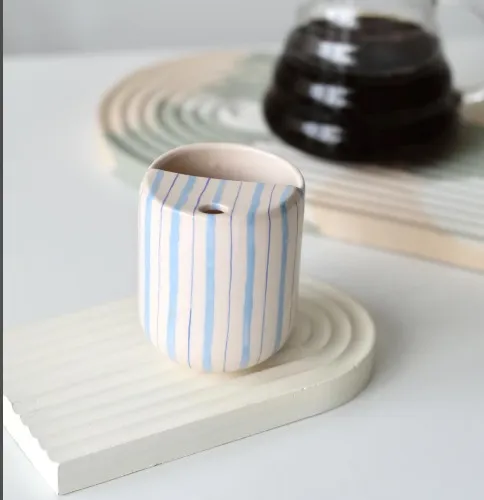 Thrown Pottery Mug
