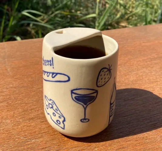Pottery Coffee Tea Cup