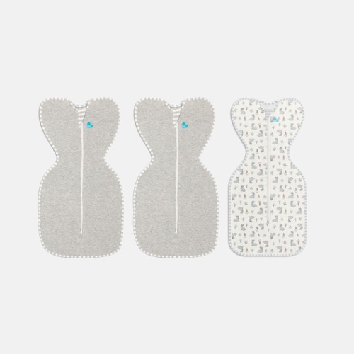 Swaddle Up™ Newborn Starter Pack Original 1.0 TOG Grey & Bunny | Multi Size