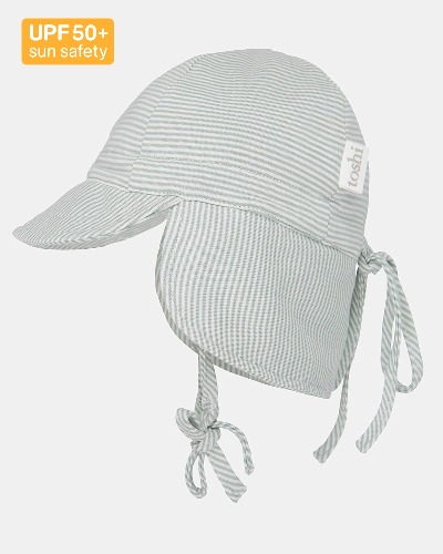 Flap Cap Baby | Sage / XS