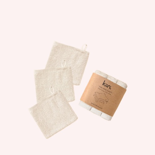 Wash Cloths 3PK - Ivory | Ivory