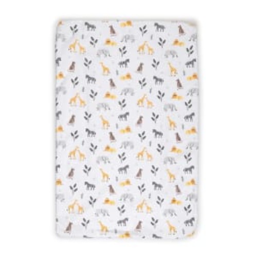 Waterproof Change Mat Cover - Safari