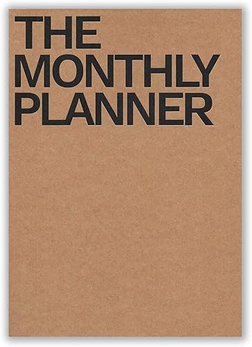 The Monthly Planner Undated (Medium x 1 Pack) - Medium