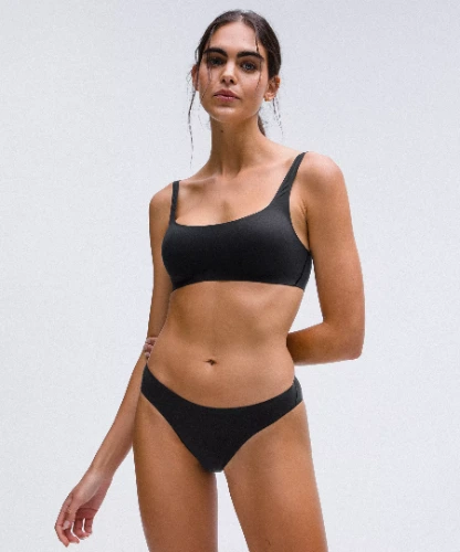 Wundermost Ultra-Soft Nulu Scoop-Neck Bralette *A-D Cups