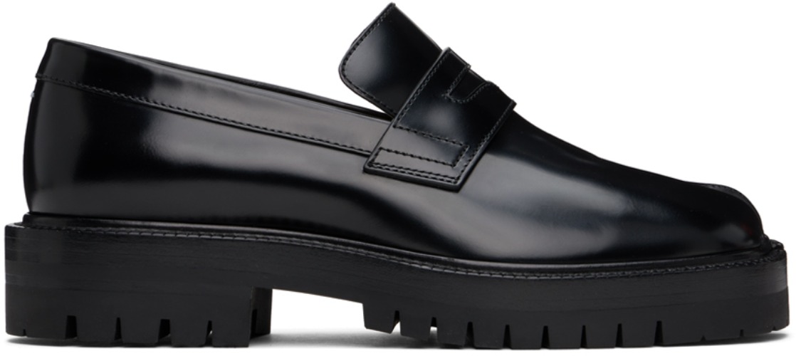 Black Tabi Loafers