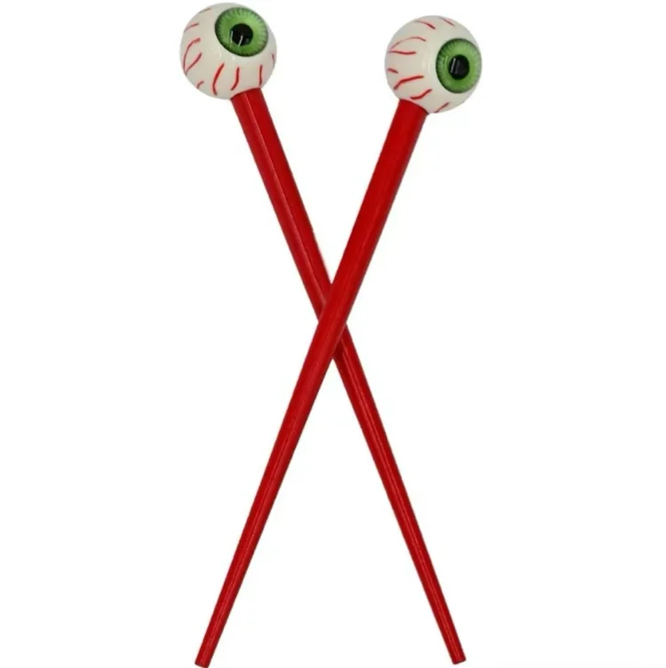 Eyeball Green Hair Sticks - TikTok Shop