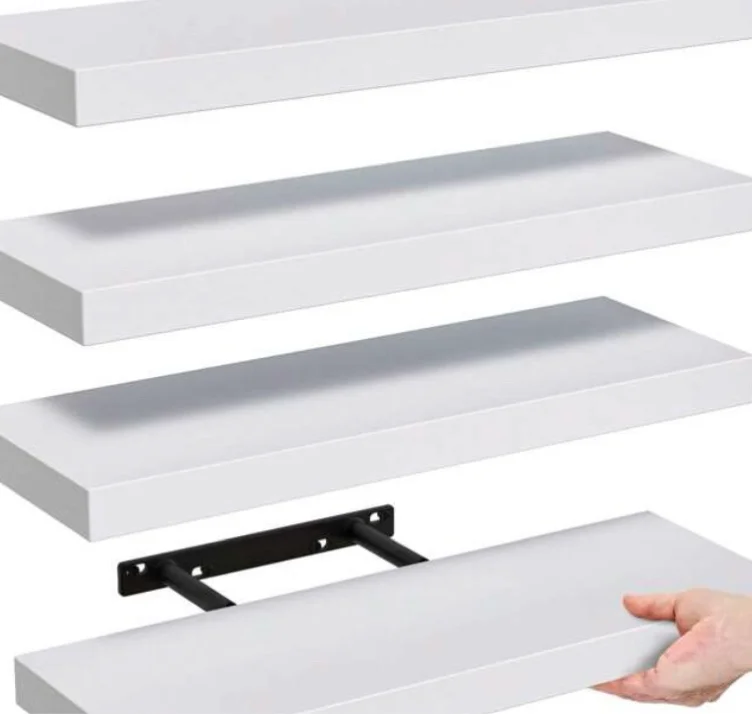 White Floating Shelve 4pc