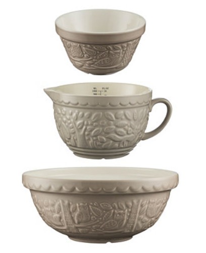 In the Forest Owl Mixing, Measuring and All-Purpose Bowls, Set of 3 - Macy's 