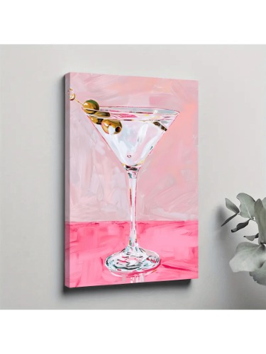 bar cart poster