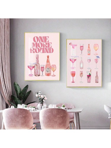 bar cart poster