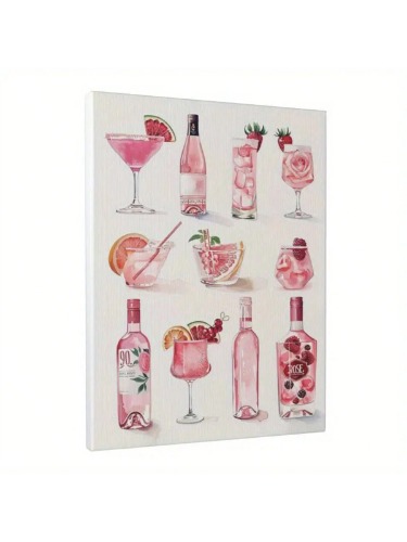 bar cart poster