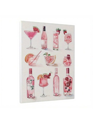bar cart poster