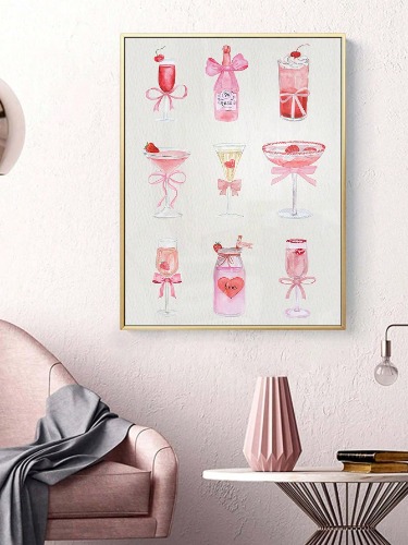 bar cart poster