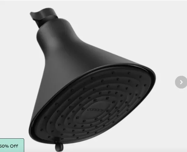 Filtered Showerhead | Matte Black