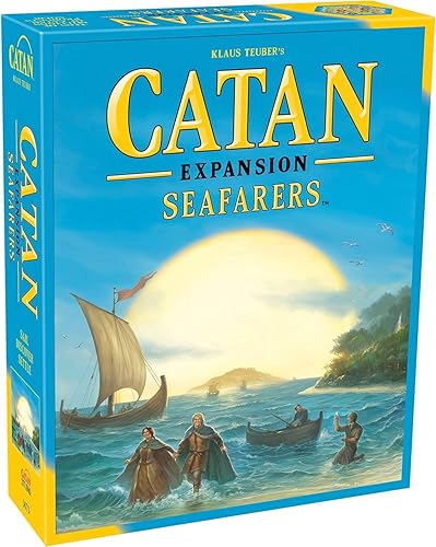 Catan: Seafarers Expansion (English Version) - A Board Game by Klaus Teuber - 3-4 Players - Board Games for Family - 60 Minutes of Gameplay - Kids and Adults - 10+