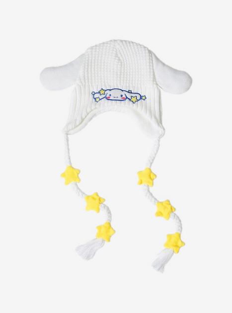 Cinnamoroll 3D Plush Star Tassel Beanie | Hot Topic