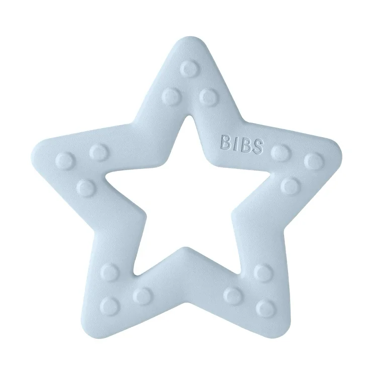 Baby Bitie Star Teething Toy - Baby Blue