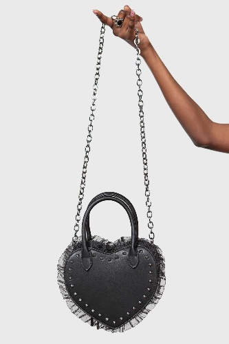 Babydoll Handbag | One Size / Black / 100% Polyurethane