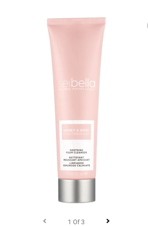 Sei Bella® Honey and Rose Soothing Foam Cleanser