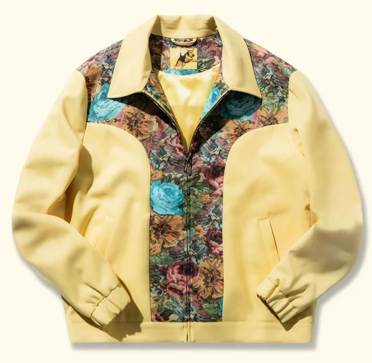 FLORAL WORK JACKET
