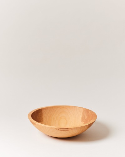 Turned Beech Bowls | 12"
