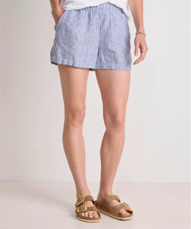 Linen Pull-On Shorts