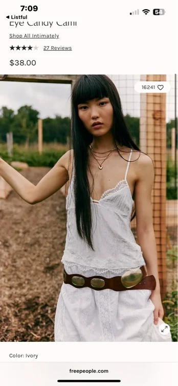 Eye Candy Cami
