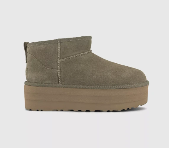 UGG Classic Ultra Mini Platform Boots Antilope - Flat Shoes for Women